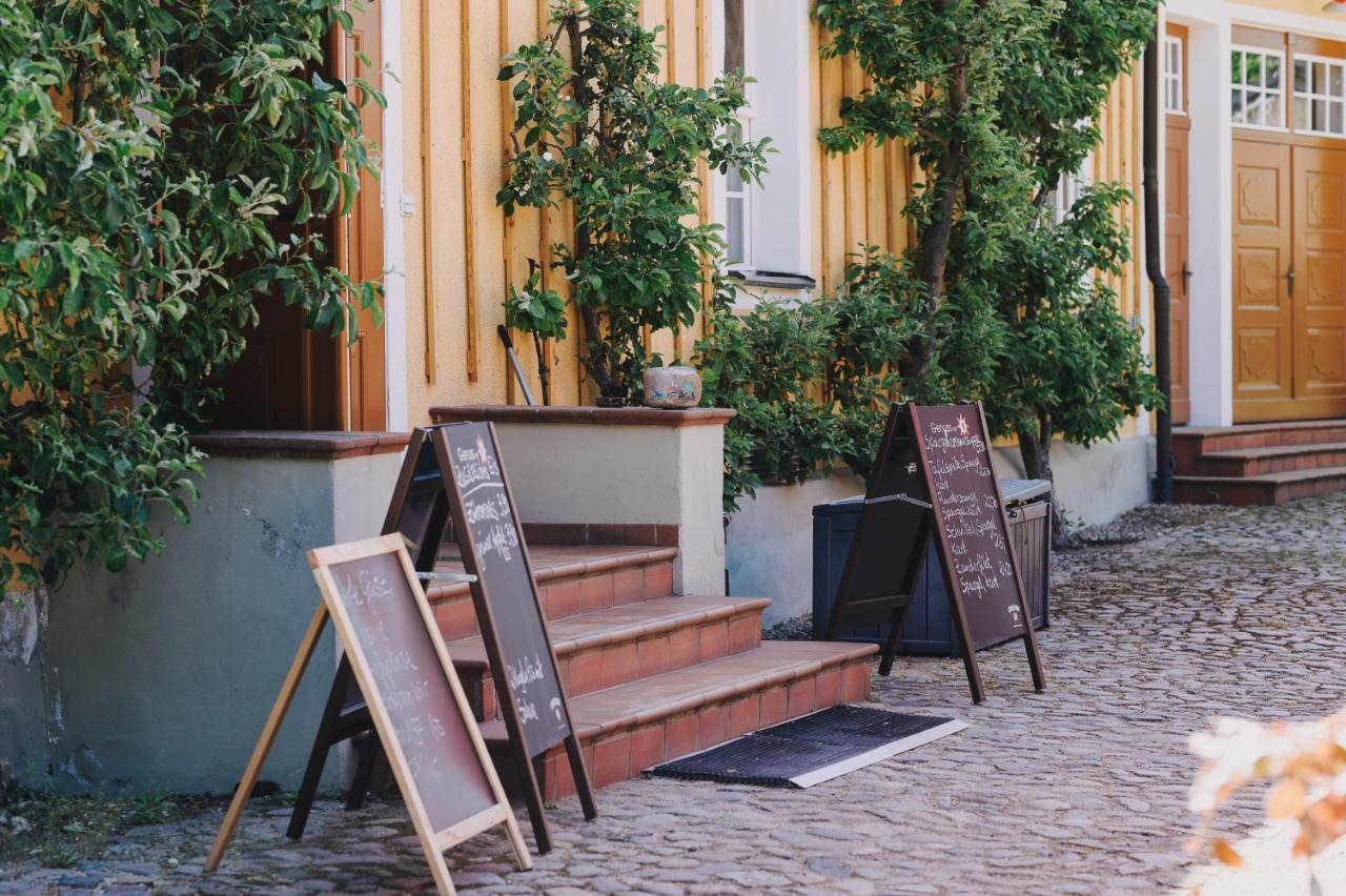 Hotel Gasthof Zum Hirsch Drehna Exterior foto